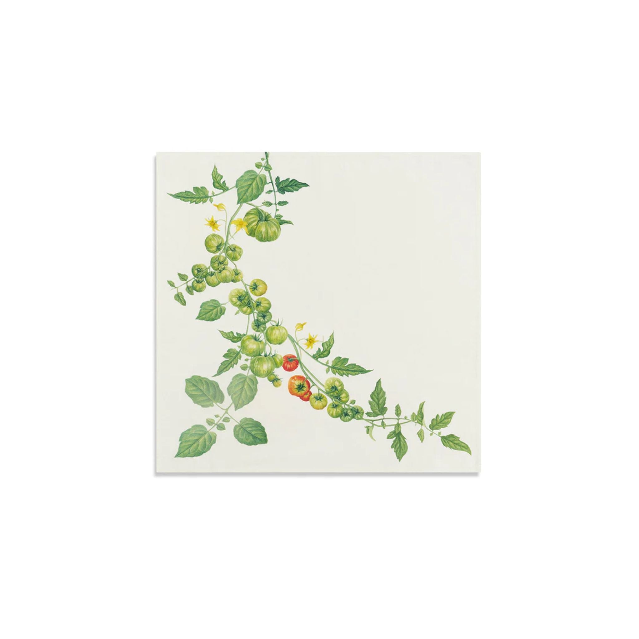 Summerill & Bishop 'Tomato Verte' Linen Napkin