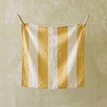 Summerill & Bishop 'Stripe in Yellow & White' Linen Napkin