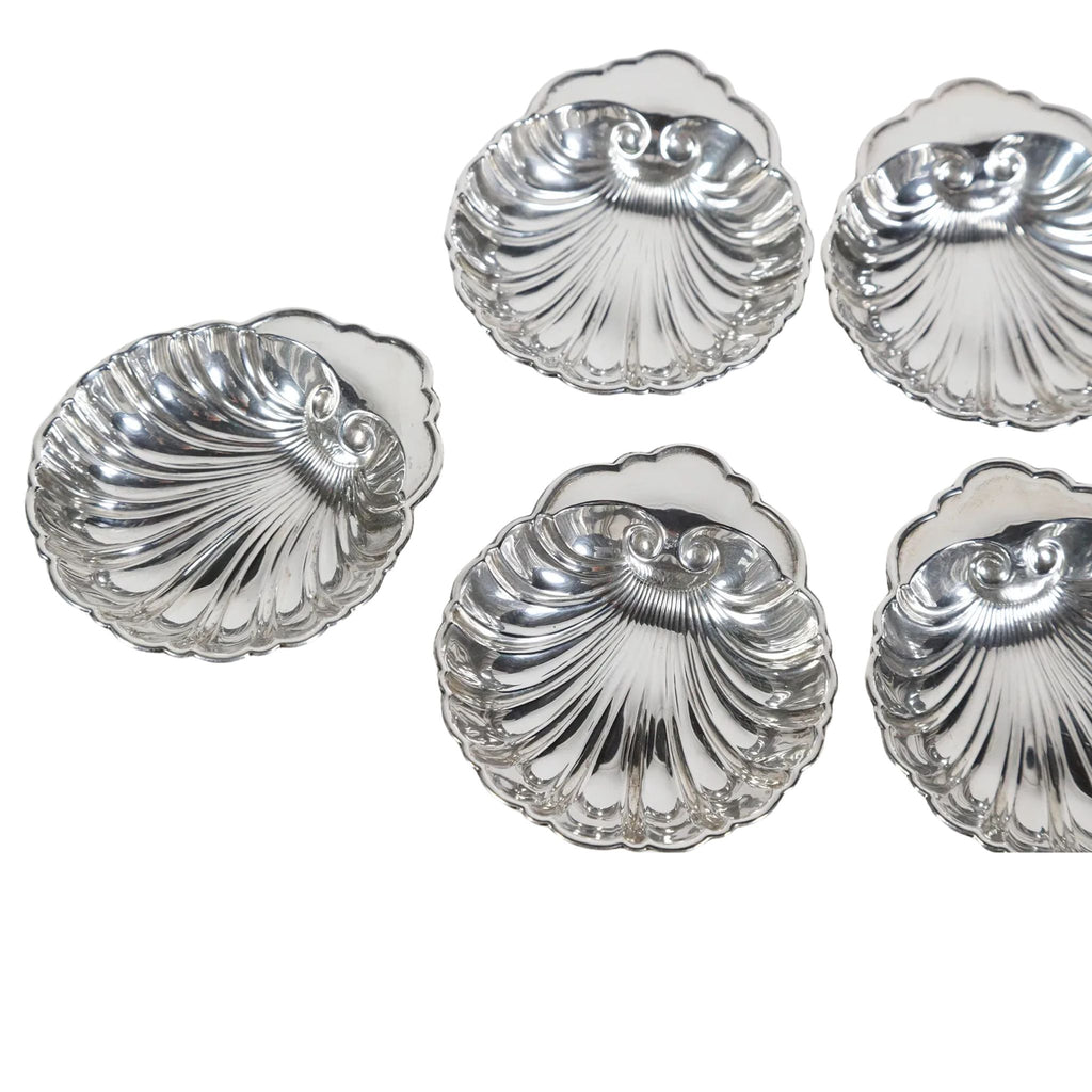 Large Vintage Sterling Silver Shell Dish