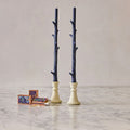 Maple Stick Candle & Marble Matches Gift Set, Starry Night