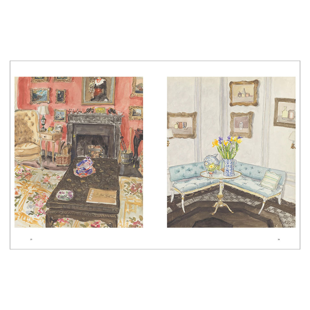 The Enchanting Interiors of Bunny Mellon: Paintings by Snowy Campbell