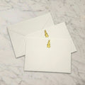 Engraved Bunny Note Cards