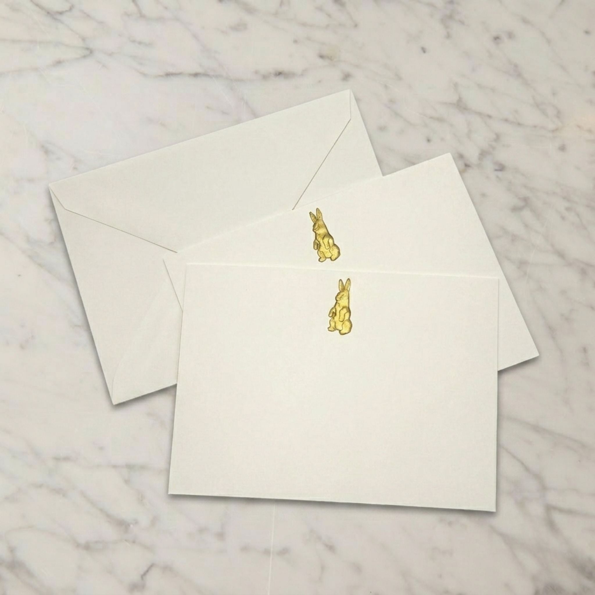 Engraved Bunny Note Cards