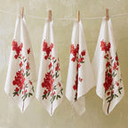 Set of Four Les Airelles Linen Napkins