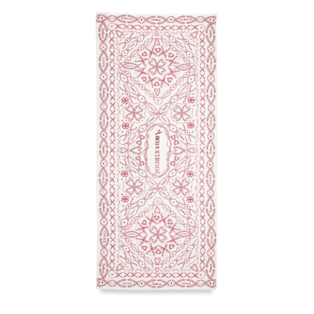 Summerill & Bishop Amour Bonheur Linen Tablecloth
