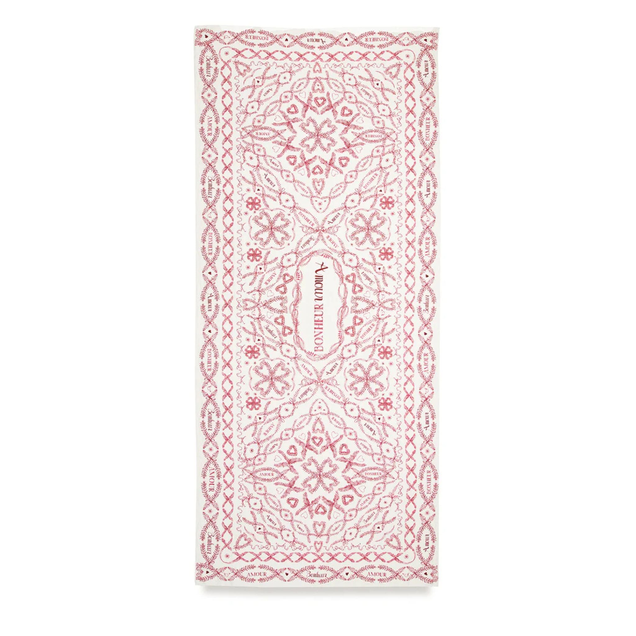 Summerill & Bishop Amour Bonheur Linen Tablecloth