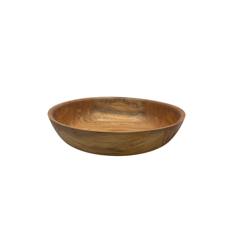 Wooden Salad Bowl in Spalted Maple