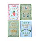 Set of Four Jane Austen Cocktail Napkins