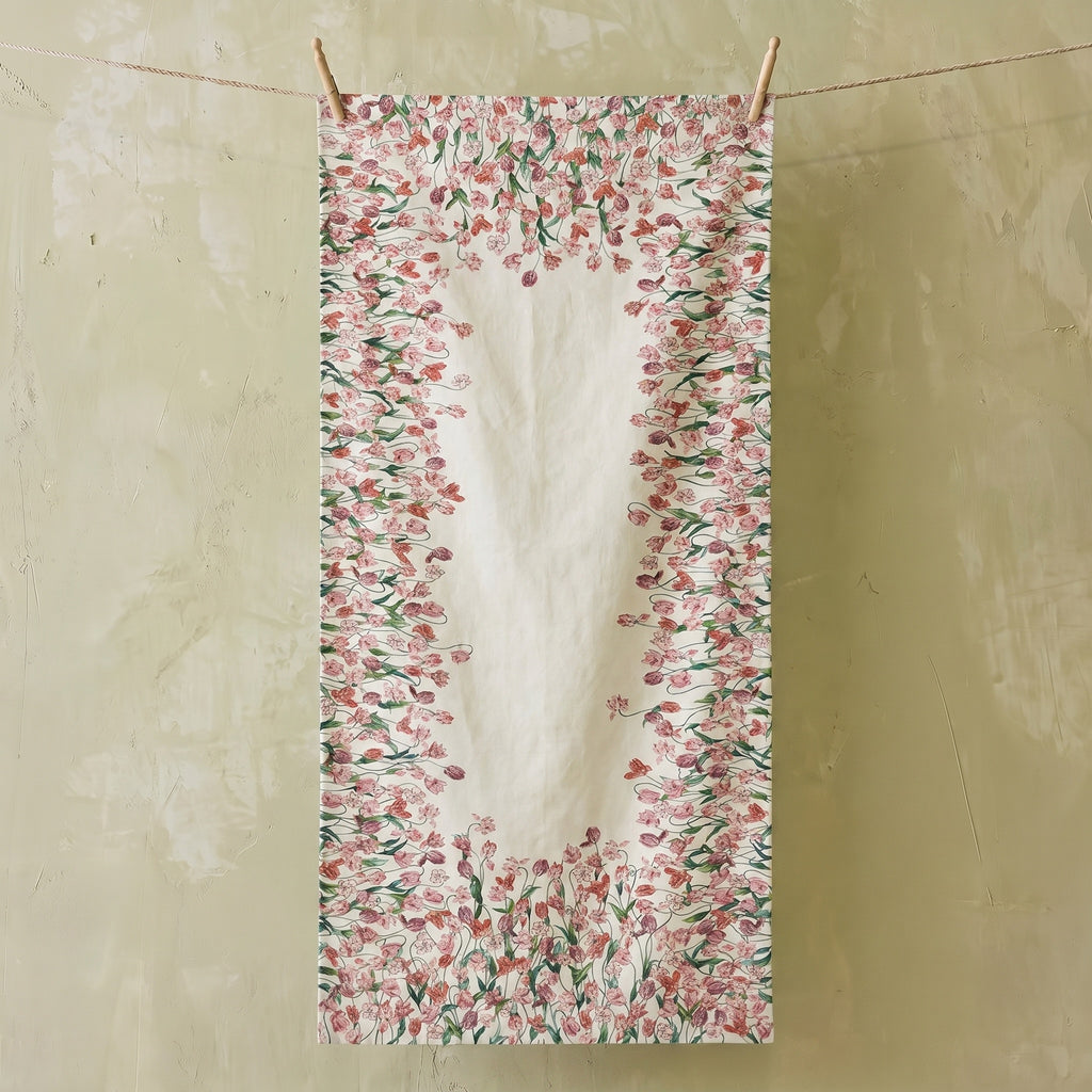 Summerill & Bishop Tulip Linen Tablecloth