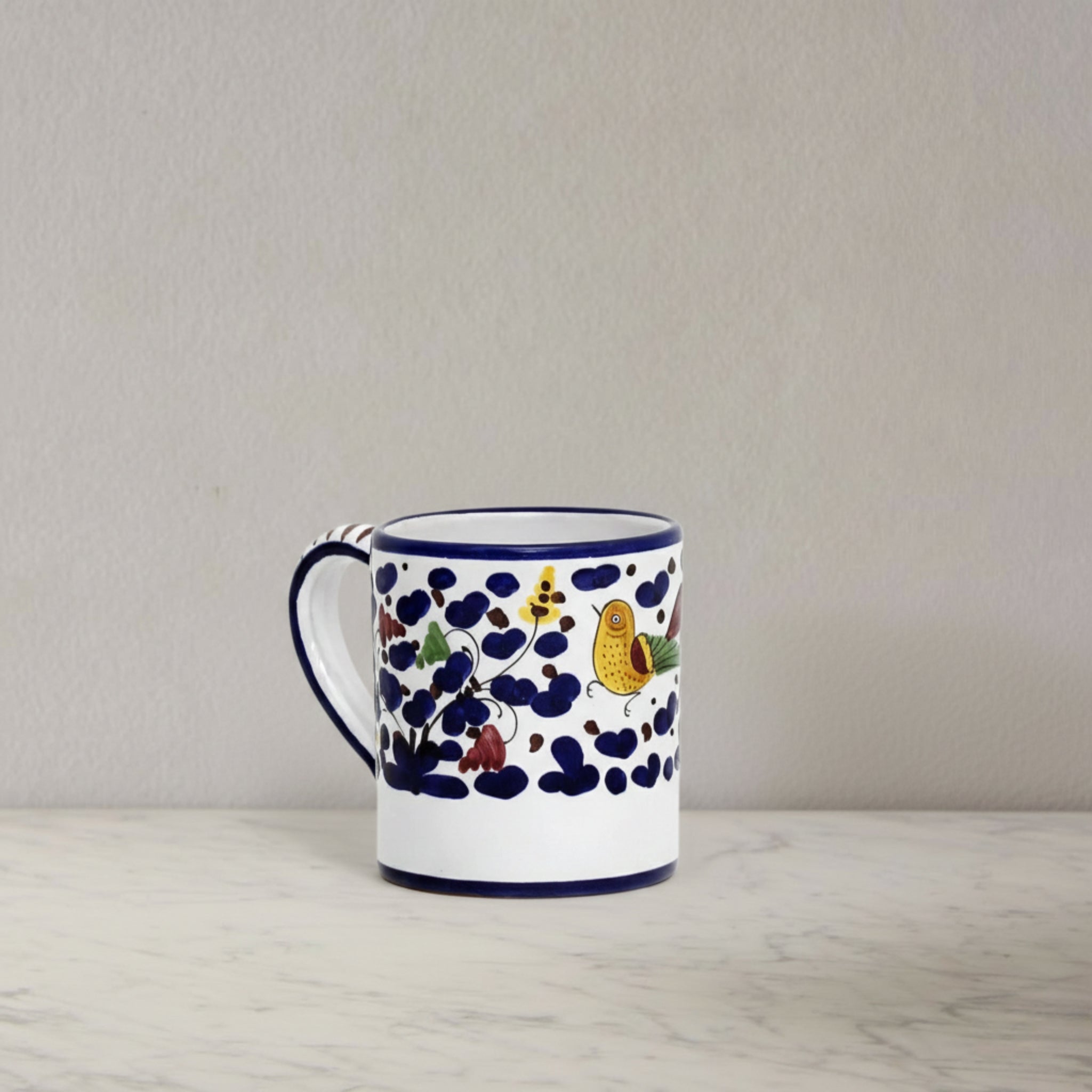 Arabesco Blue Deruta Mug