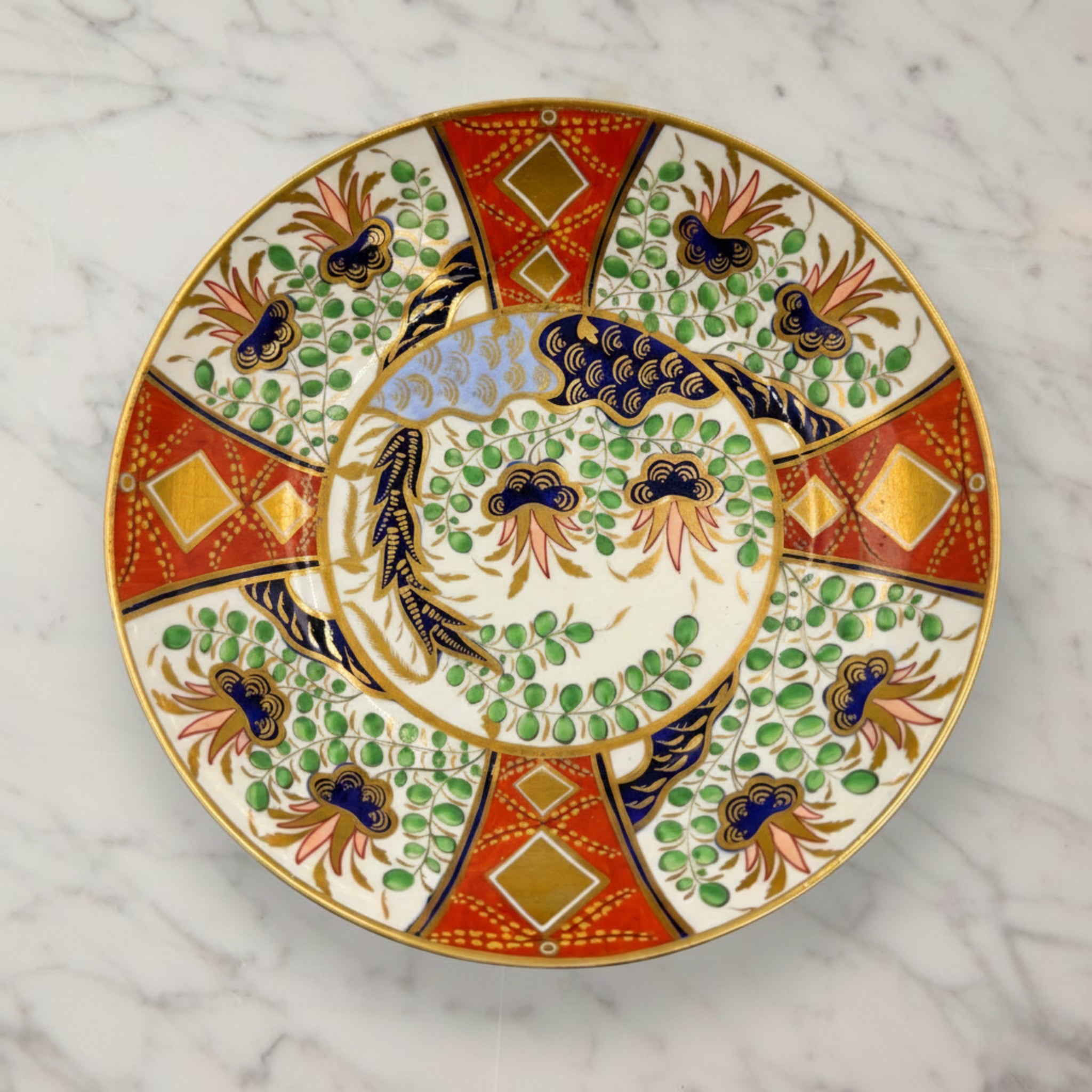 Nineteenth Century Porcelain Imari Dishes
