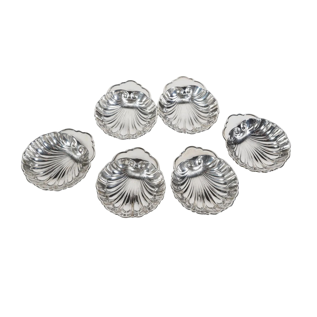 Large Vintage Sterling Silver Shell Dish