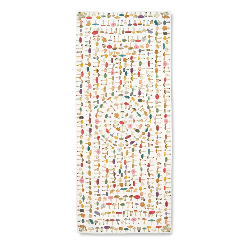 Summerill & Bishop x John Derian White Fungi Mushroom Linen Tablecloth