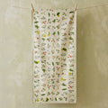 Summerill & Bishop Botanical Tiles Linen Tablecloth