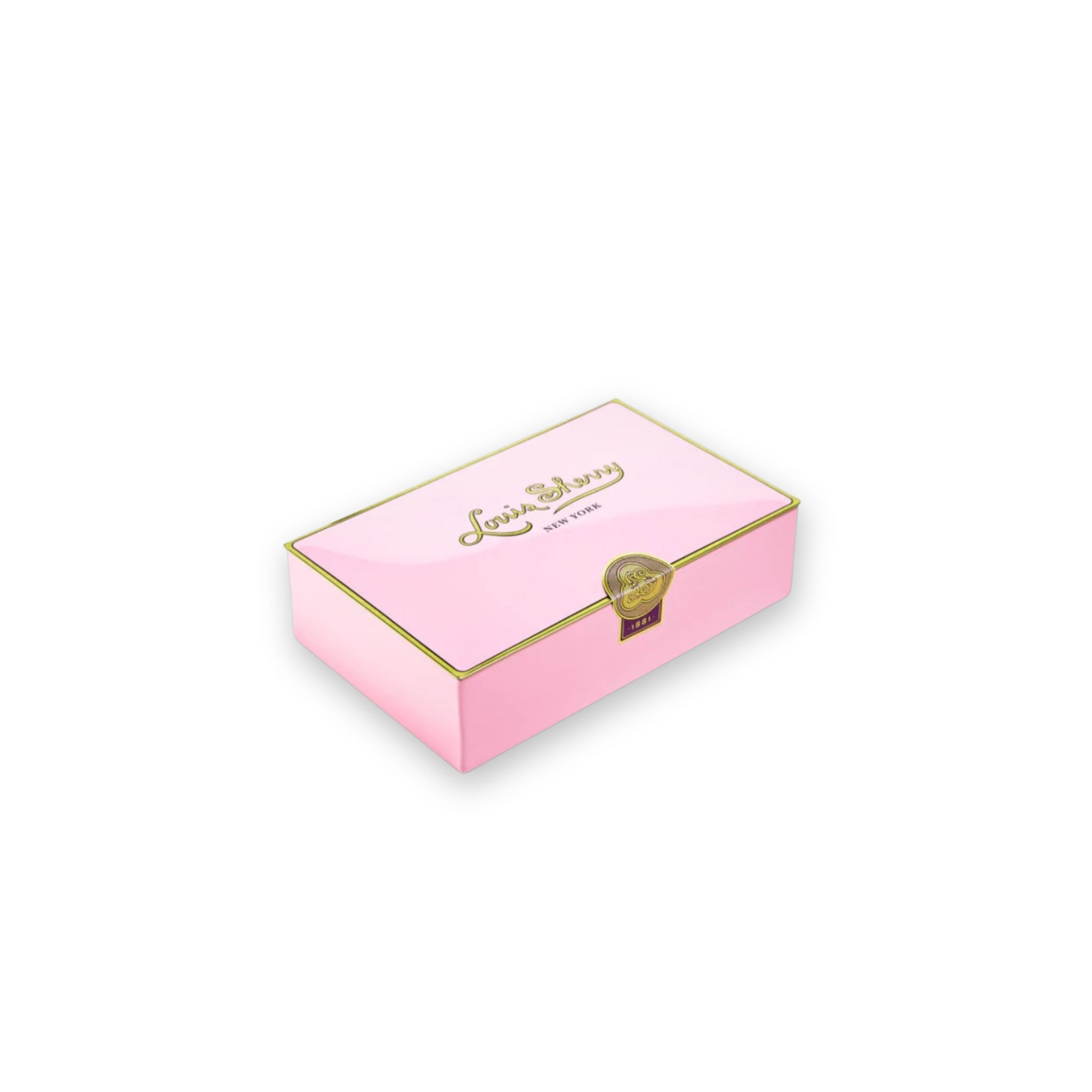 Louis Sherry Box of Twelve Chocolates, Camilla Pink