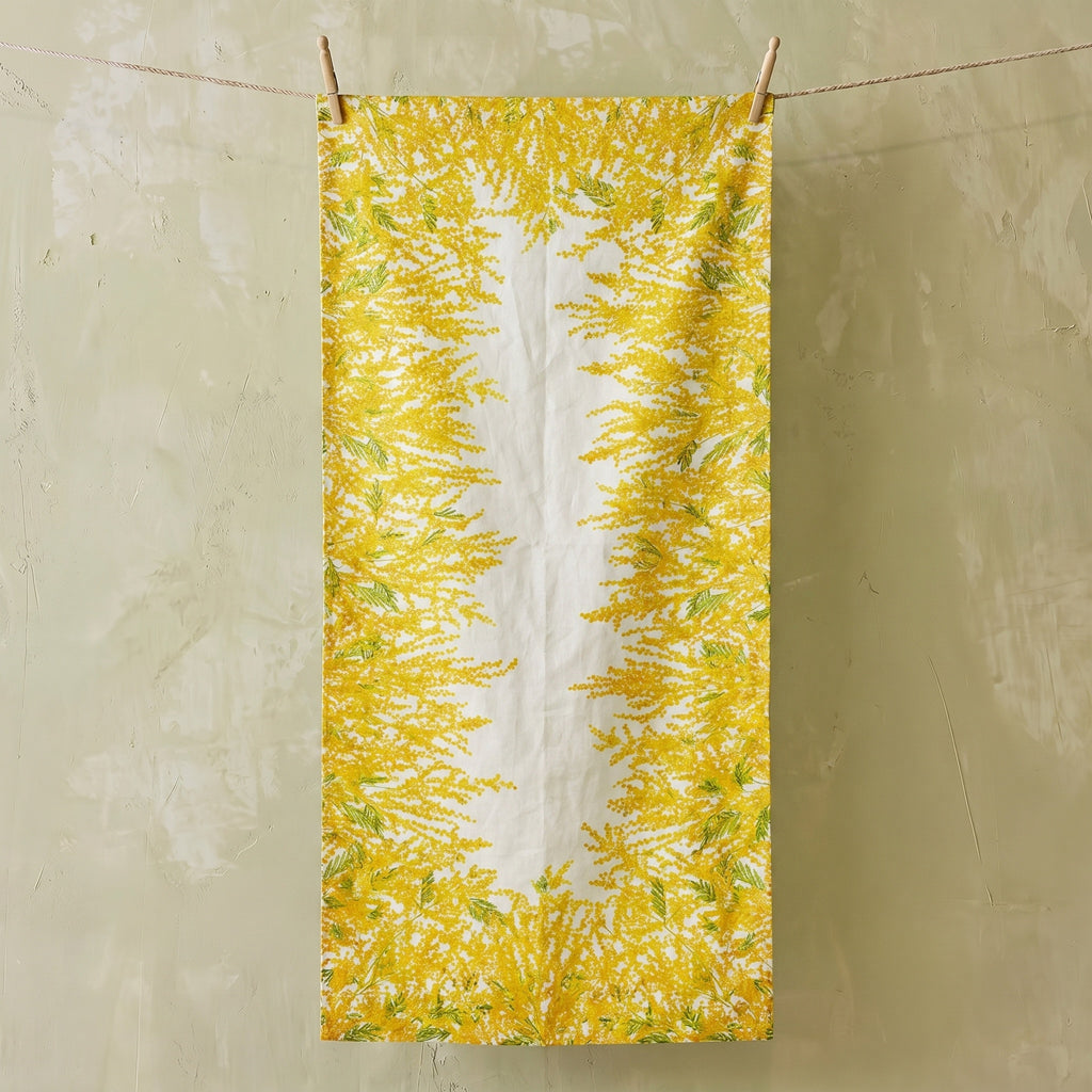 Summerill & Bishop Mimosa Linen Tablecloth