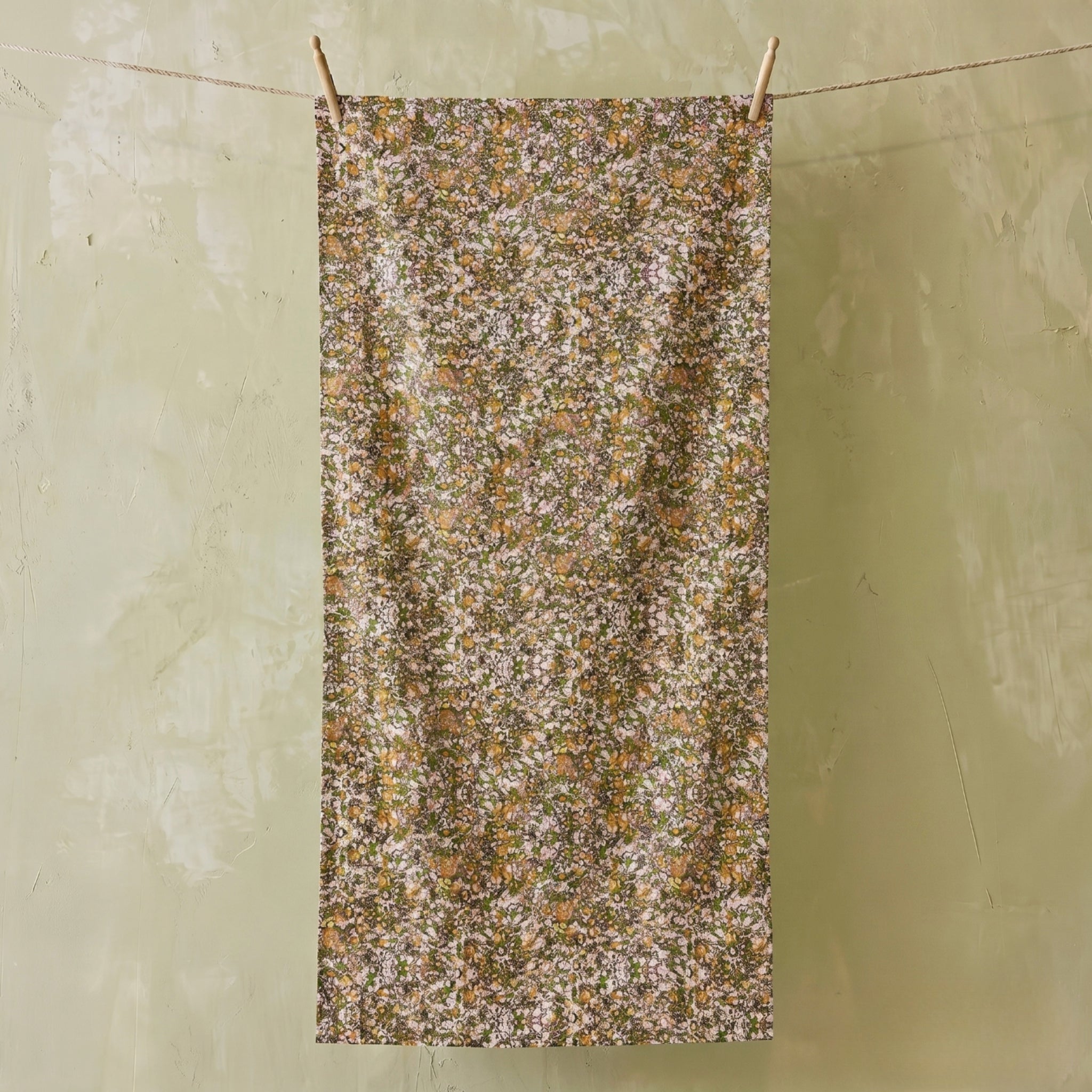 Summerill & Bishop Marble Linen Tablecloth, Marble