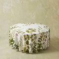 Summerill & Bishop Herb Garden Round Linen Tablecloth