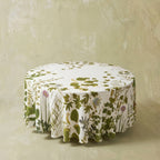 Summerill & Bishop Herb Garden Round Linen Tablecloth
