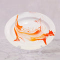 Christopher Spitzmiller Oval Platter, Orange