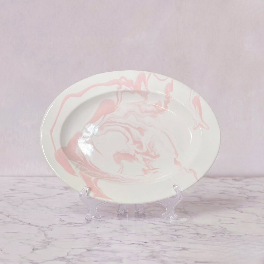 Christopher Spitzmiller Oval Platter, Pink