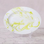 Christopher Spitzmiller Oval Platter, Lime Green