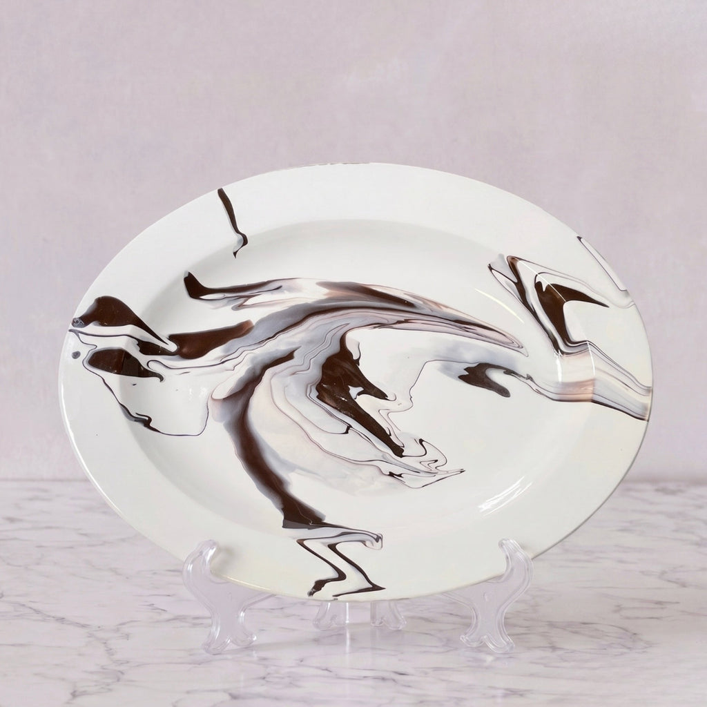 Christopher Spitzmiller Oval Platter, Brown