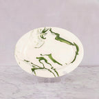 Christopher Spitzmiller Oval Platter, Dark Green