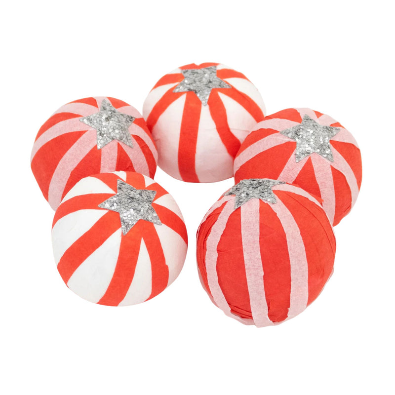 Peppermint Surprise Christmas Balls