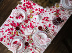 Summerill & Bishop Amour Bonheur Linen Tablecloth