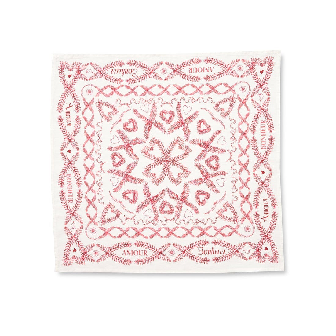 Summerill & Bishop Amour Bonheur Linen Napkins