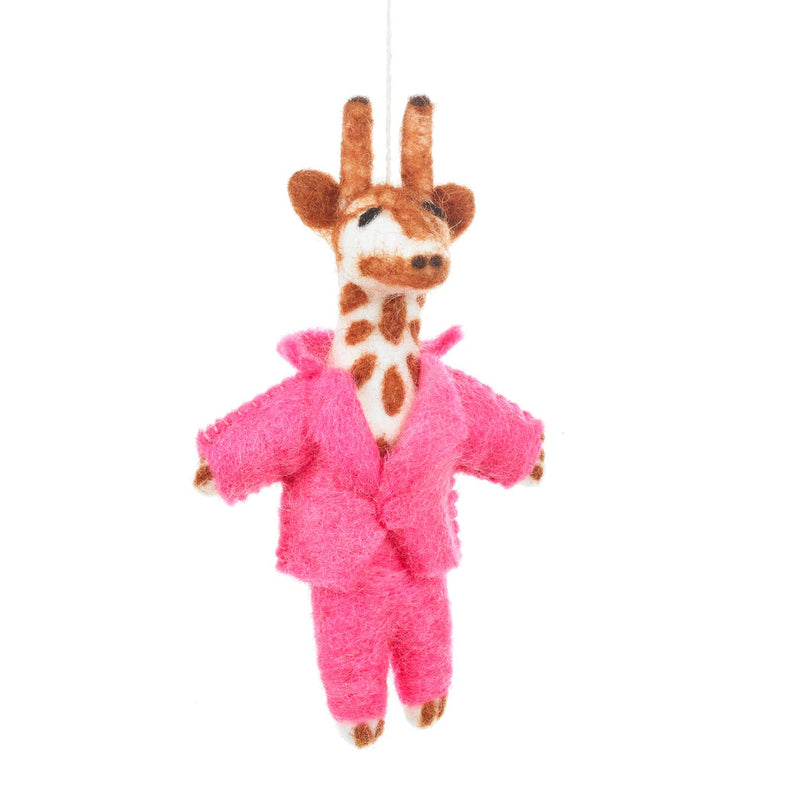 Felt Giraffe Ornament