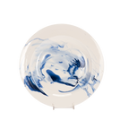 Christopher Spitzmiller Marble Dinner Plate, Delft Blue