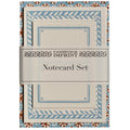 Set of Notecards and Envelopes Sea Urchin Sky and Cocoa
