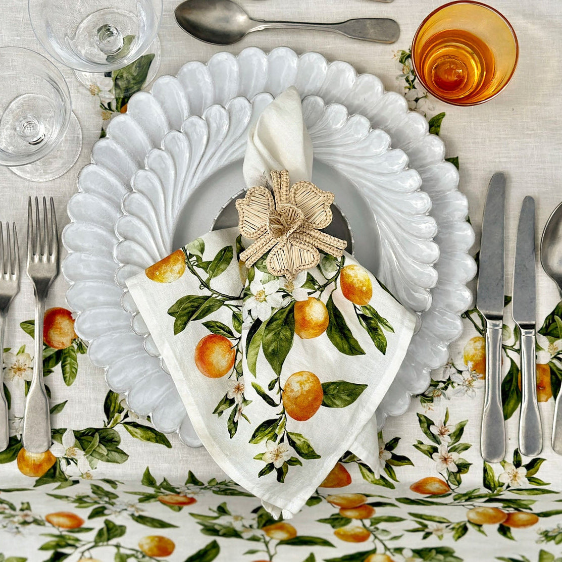 Summerill & Bishop L'Orangerie Linen Napkin