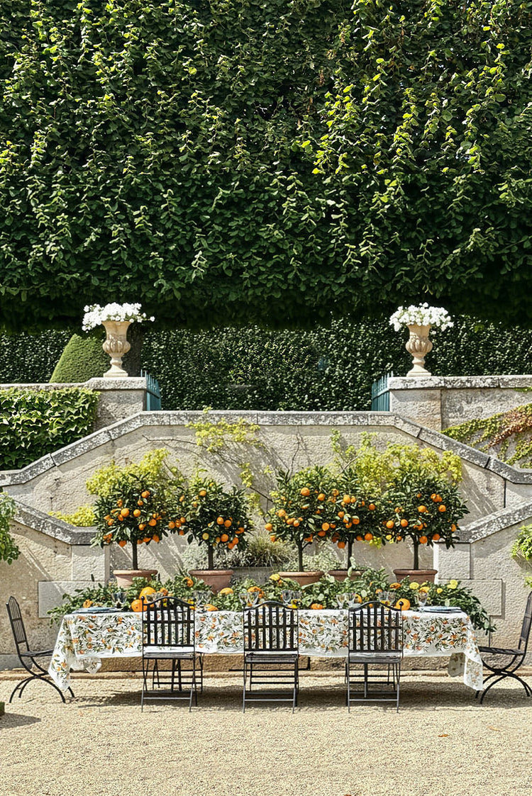 Summerill & Bishop L'Orangerie Linen Tablecloth