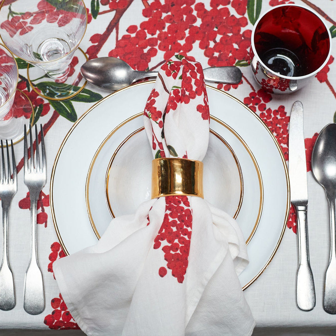 Summerill & Bishop Les Airelles Linen Napkin