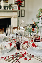 Summerill & Bishop Les Airelles Linen Tablecloth