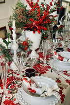 Summerill & Bishop Les Airelles Linen Tablecloth