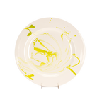 Christopher Spitzmiller Marble Dinner Plate, Lime Green