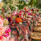 Summerill & Bishop Dahlia Linen Napkin