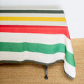 Linen Tablecloth in Camden Stripe