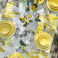 Summerill & Bishop Mimosa Linen Tablecloth