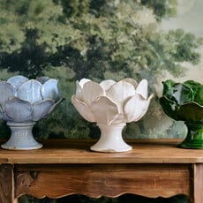 Small Ceramic Petal Vase, White