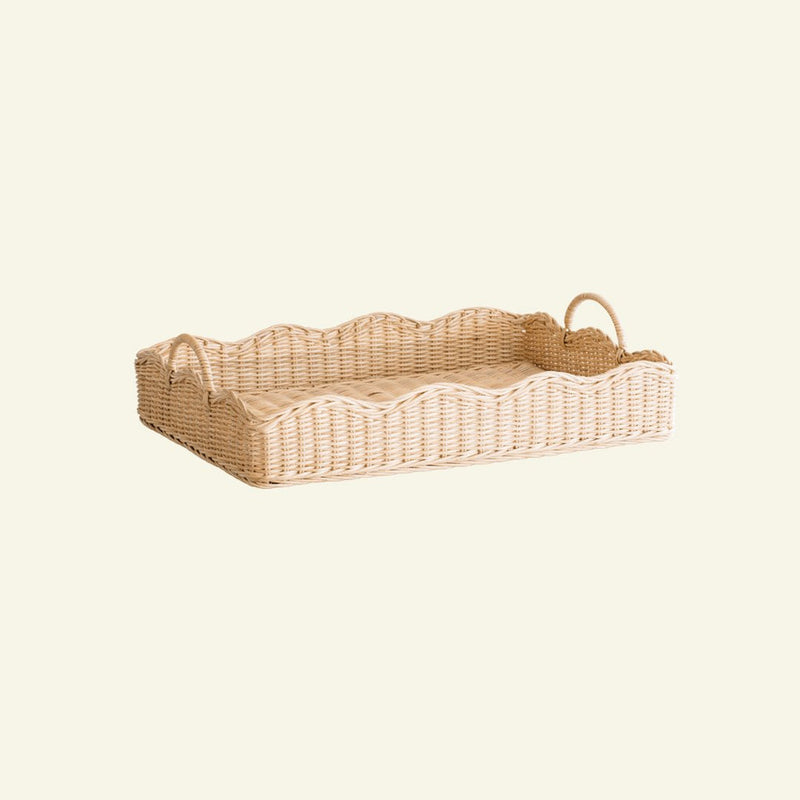 Medium Rattan Tray