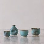 Matte Glazed Medium Thumbprint Creamer