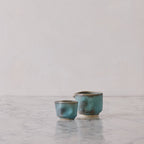 Small Matte Glazed Thumbprint Creamer