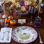 Spode Woodland Plate, Flat Coated Pointer