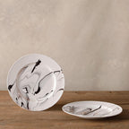 Christopher Spitzmiller Marble Dinner Plate, Brown