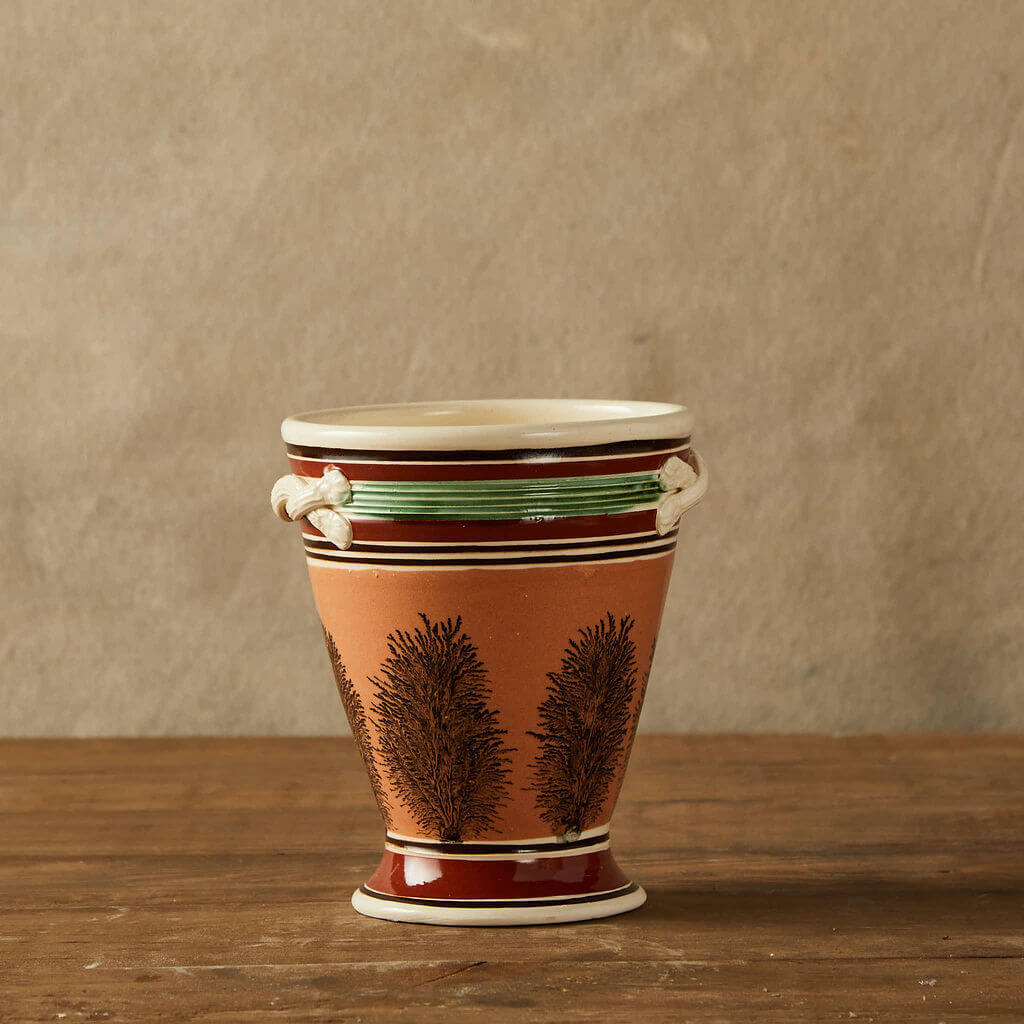 Mochaware Cachepot, Seaweed